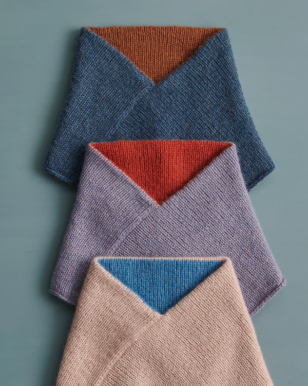 Reversible Cross-Collar Cowl | Purl Soho