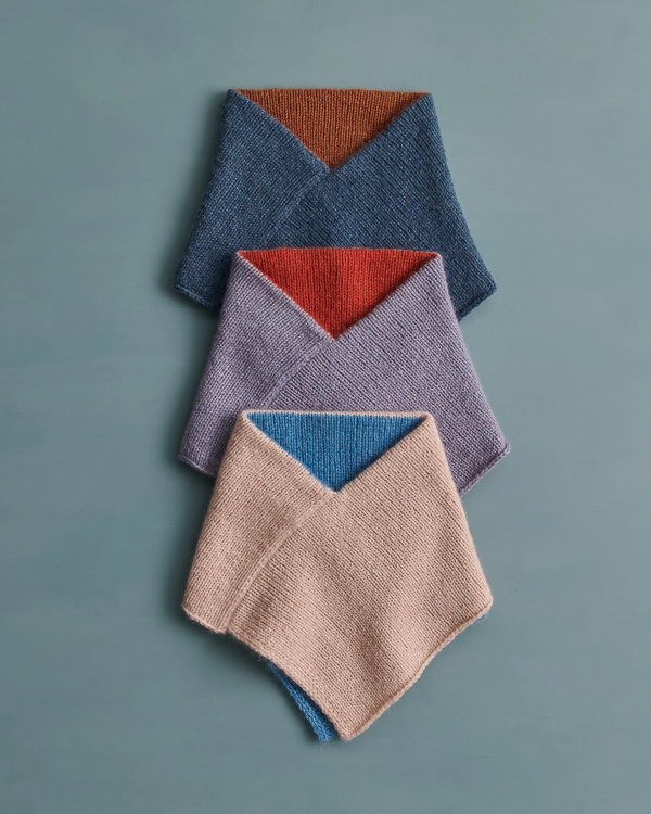 Reversible Cross-Collar Cowl | Purl Soho