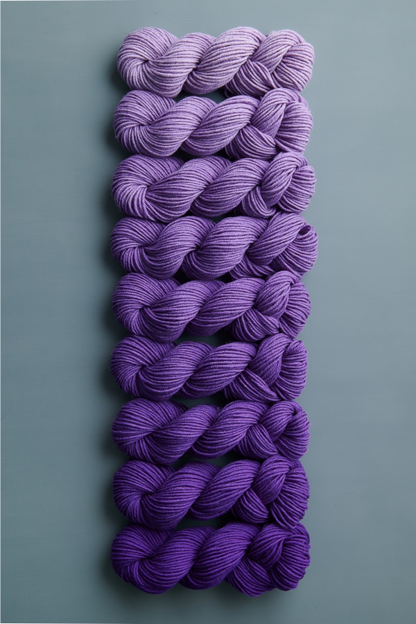 Nine-Note Seed Stitch Wrap in A New Color | Purl Soho