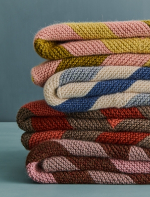 Knitter’s Choice Striped Blanket | Purl Soho
