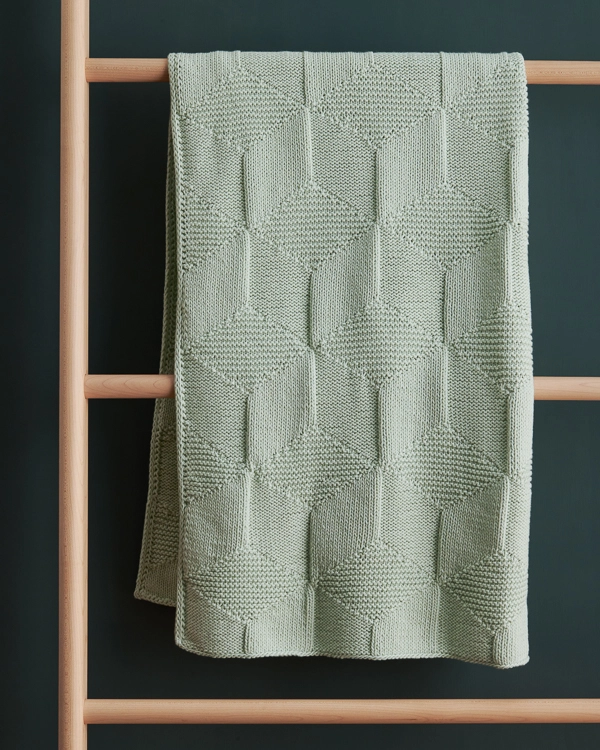 Tumbling Blocks Blanket | Purl Soho