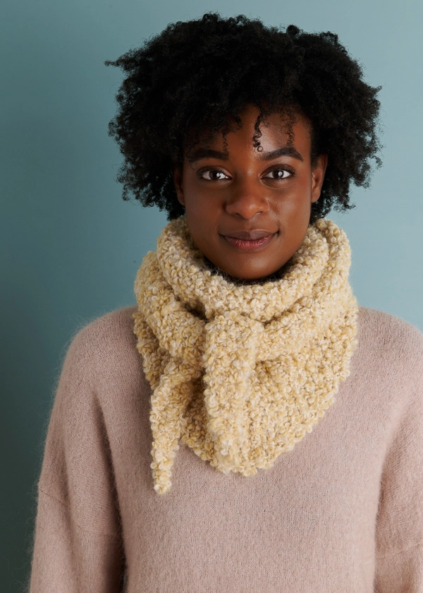 Warm + Fuzzy Kerchief | Purl Soho