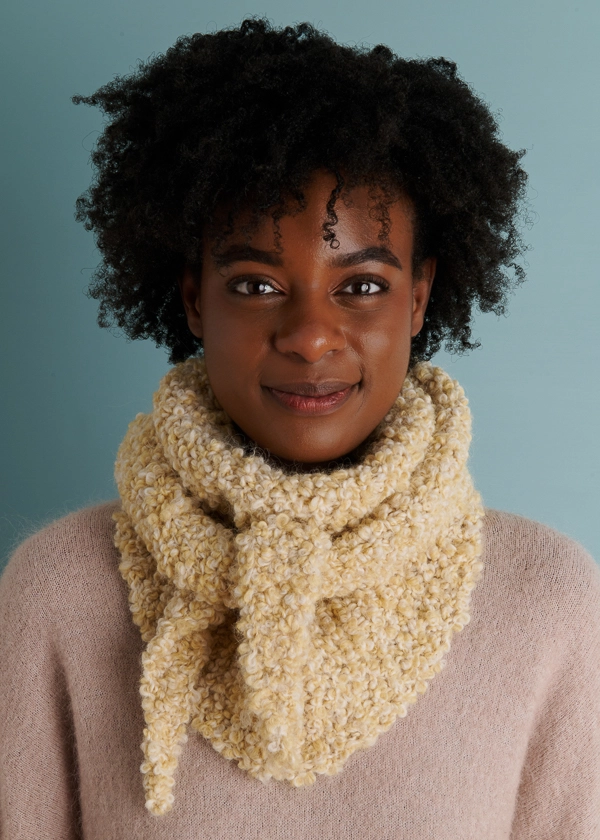 Warm + Fuzzy Kerchief | Purl Soho