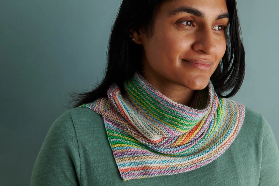 Candy Stripe Cowl | Purl Soho