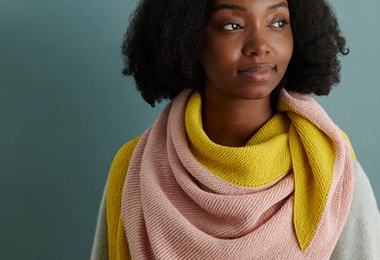 Half + Half Triangles Wrap in New Colors