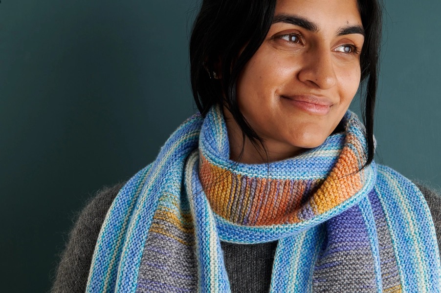 Side-By-Side Scarf | Purl Soho