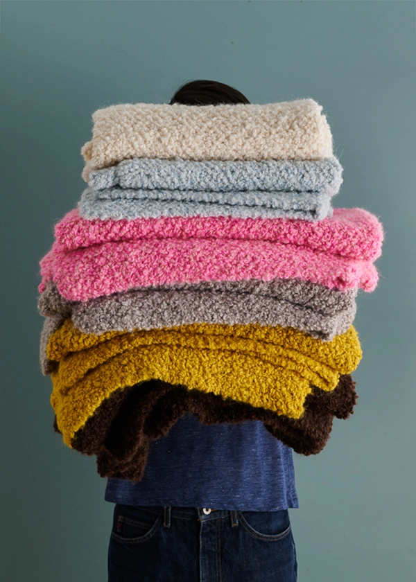 Coziest Blanket Ever in New Colors: Free Blanket Knitting Pattern