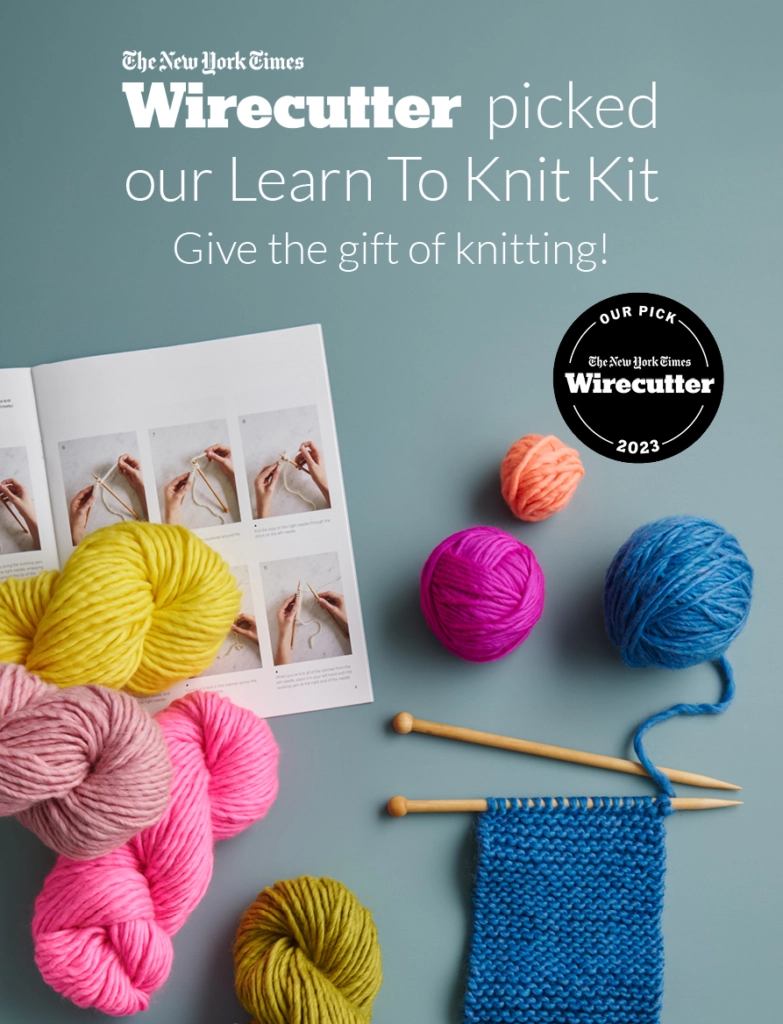 Designer Stitch Happy Knitting Starter Kit: 20 Piece Knitting Kit