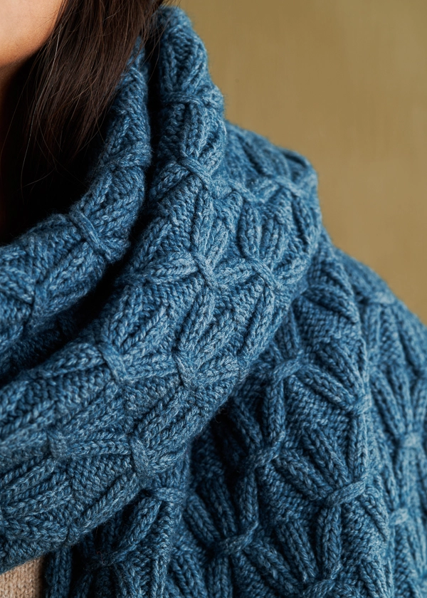 Smocking Stitch Wrap | Purl Soho