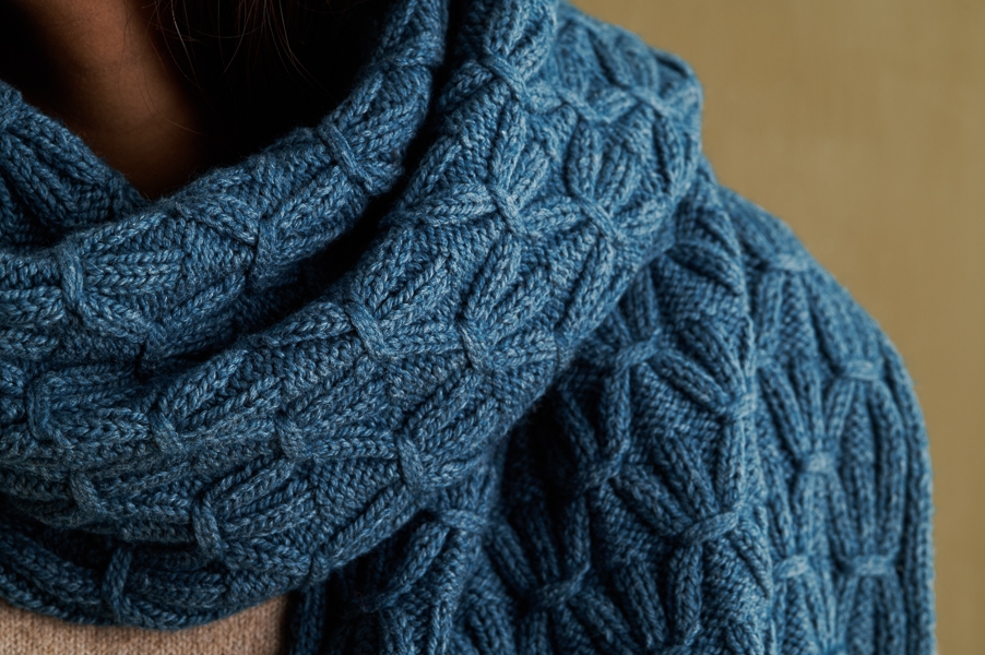 Smocking Stitch Wrap | Purl Soho