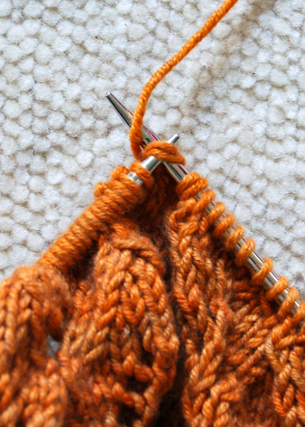 Slip Knit Two Together Pass Tutorial (ks2p): Step-By-Step How-To