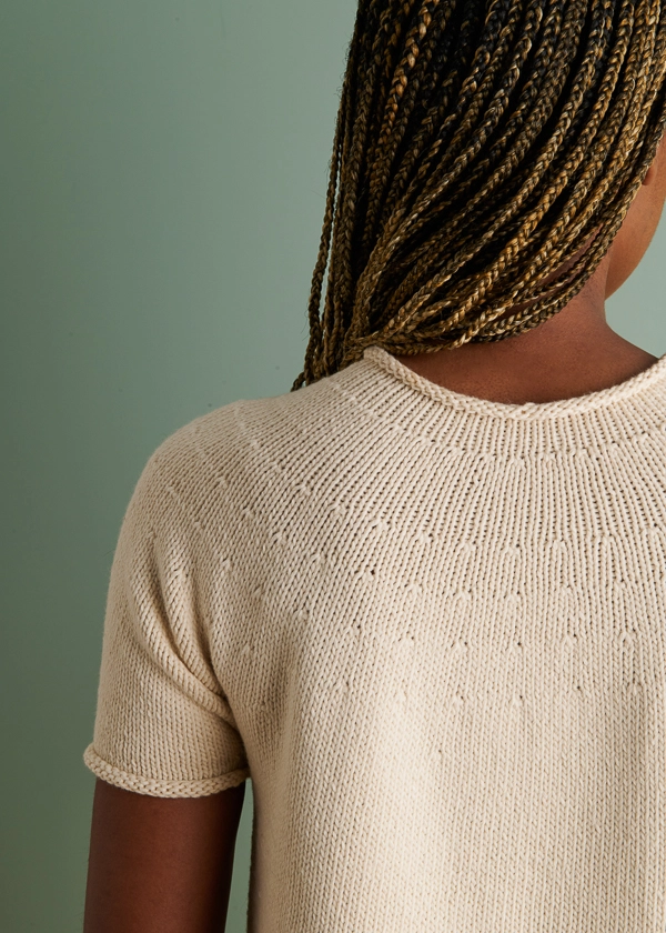 Top-Down Circular Yoke Pullover In New Yarns + Styles | Purl Soho