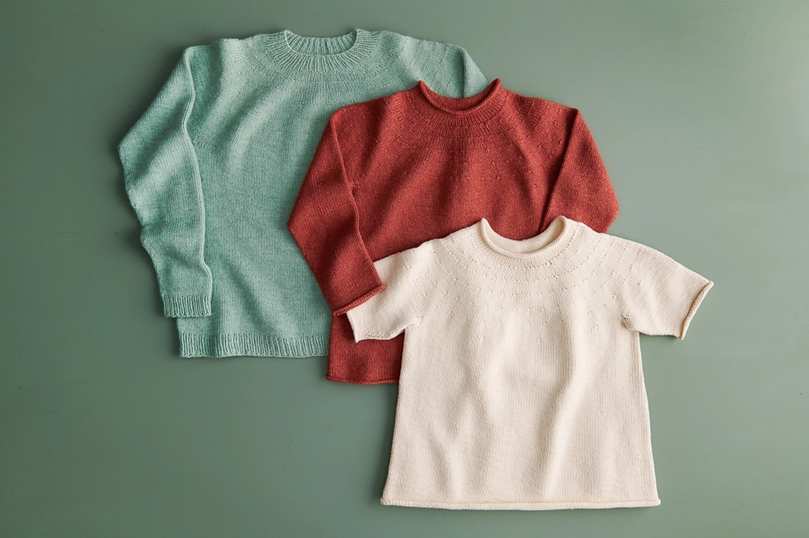 Top-Down Circular Yoke Pullover | Purl Soho