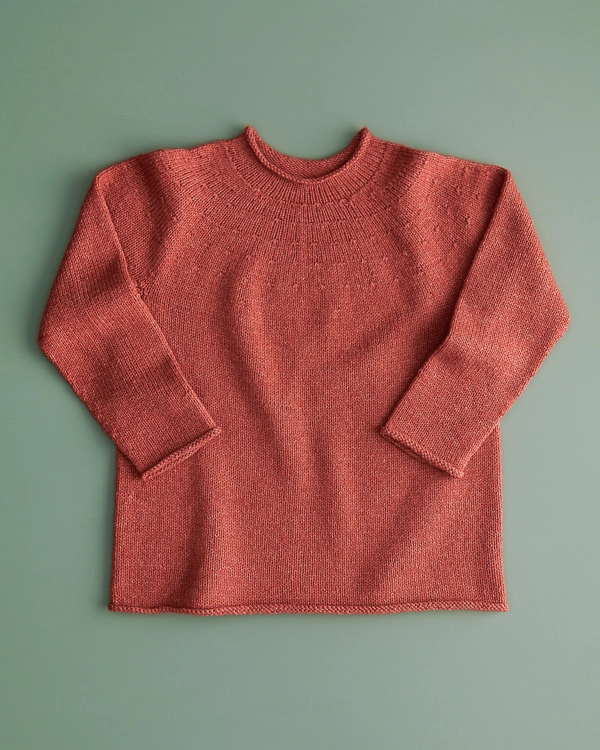 Top-Down Circular Yoke Pullover In New Yarns + Styles | Purl Soho