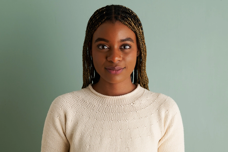 Top-Down Circular Yoke Pullover In New Yarns + Styles | Purl Soho