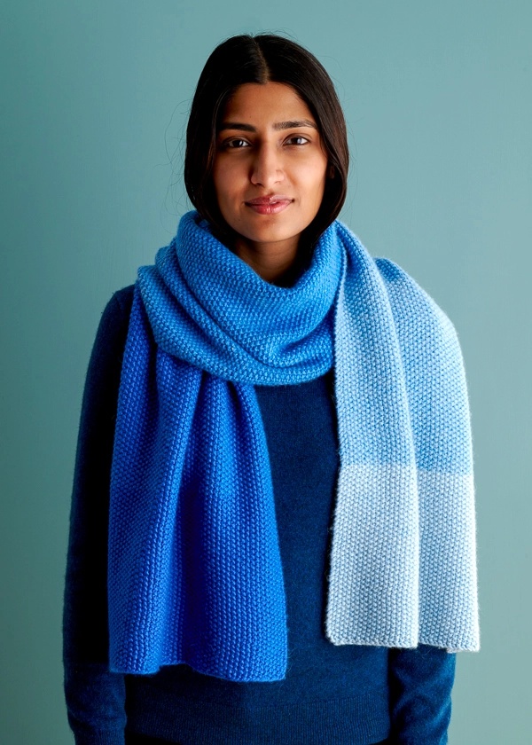 Nine-Note Seed Stitch Wrap | Purl Soho