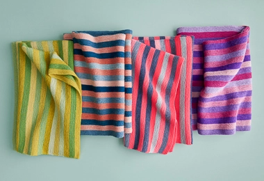 Shimmering Stripes Blanket