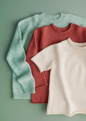 Top-Down Circular Yoke Pullover In New Yarns + Styles | Purl Soho