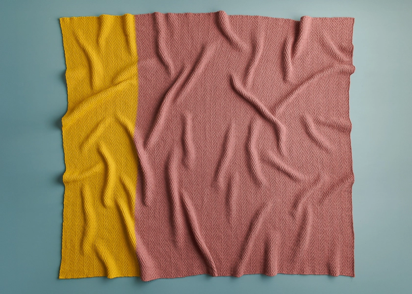 Herringbone Twill Blanket | Purl Soho