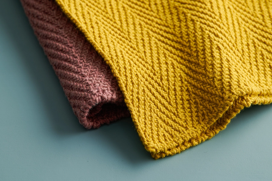 Herringbone Twill Blanket | Purl Soho