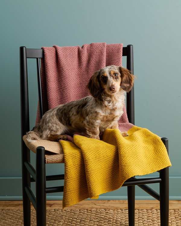 Herringbone Twill Blanket | Purl Soho