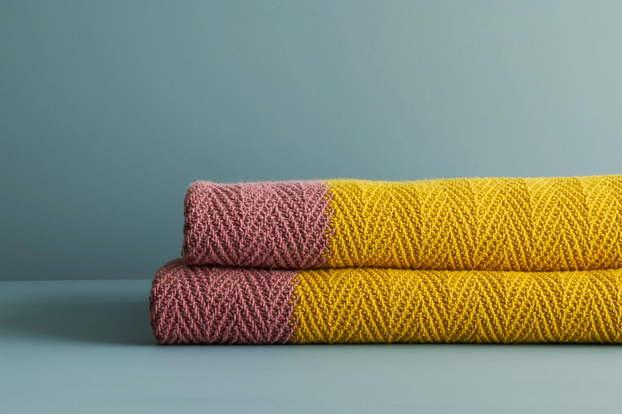 Herringbone Twill Blanket | Purl Soho