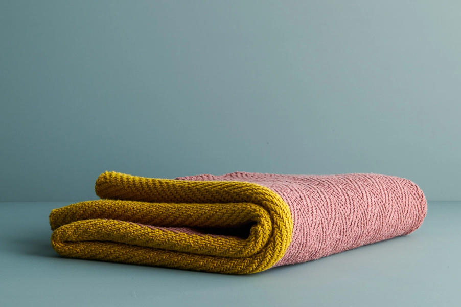 Herringbone Twill Blanket | Purl Soho