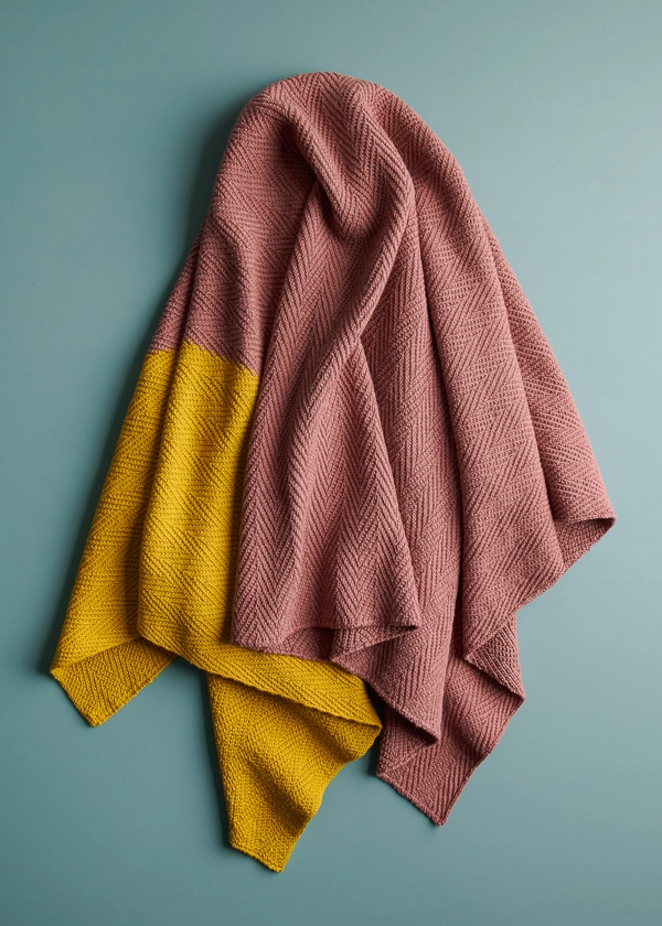 Herringbone Twill Blanket | Purl Soho