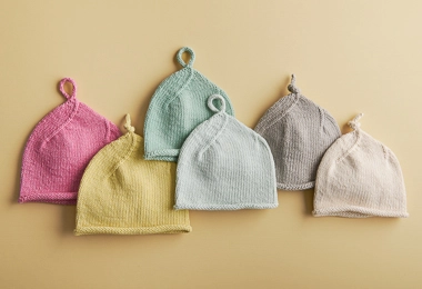 Top Knot Baby Hat