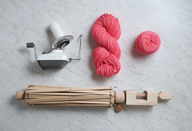 Kit + Caboodle Tote: Free Bag Knitting Pattern