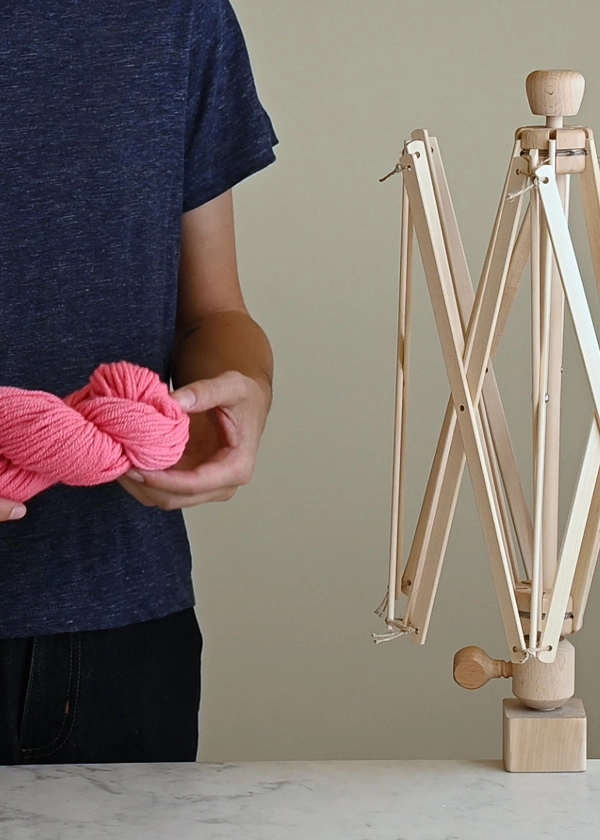 Winding Yarn Into A Ball With A Swift + Yarn Winder | Purl Soho