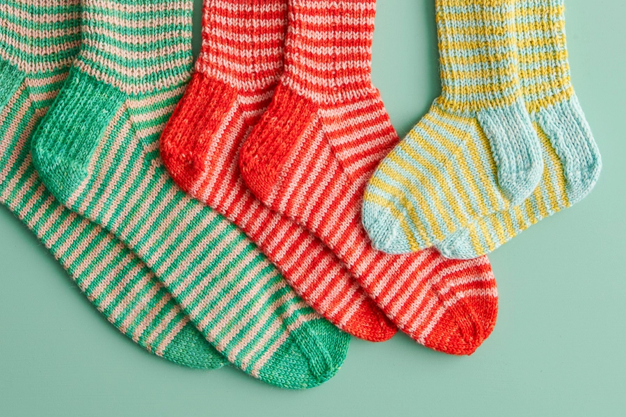 Fun Striped Socks | Purl Soho