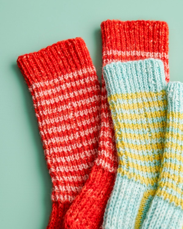 Fun Striped Socks | Purl Soho