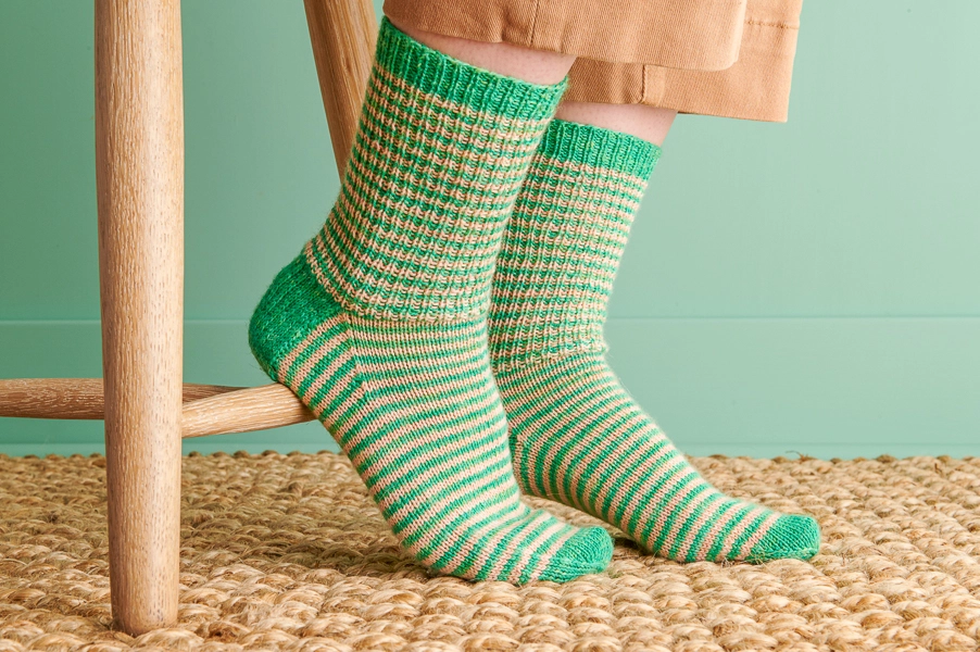 Fun Striped Socks | Purl Soho