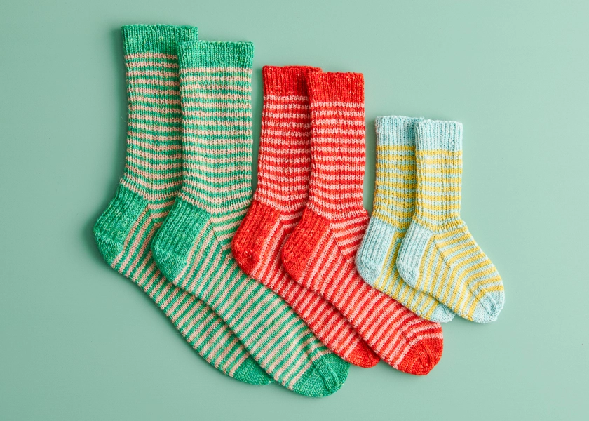 Fun Striped Socks | Purl Soho