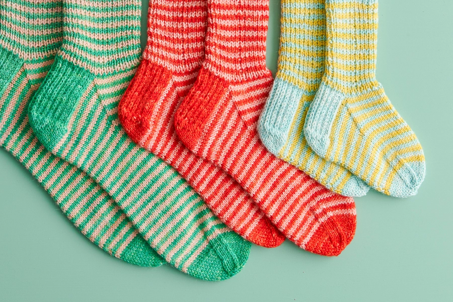 Fun Striped Socks | Purl Soho