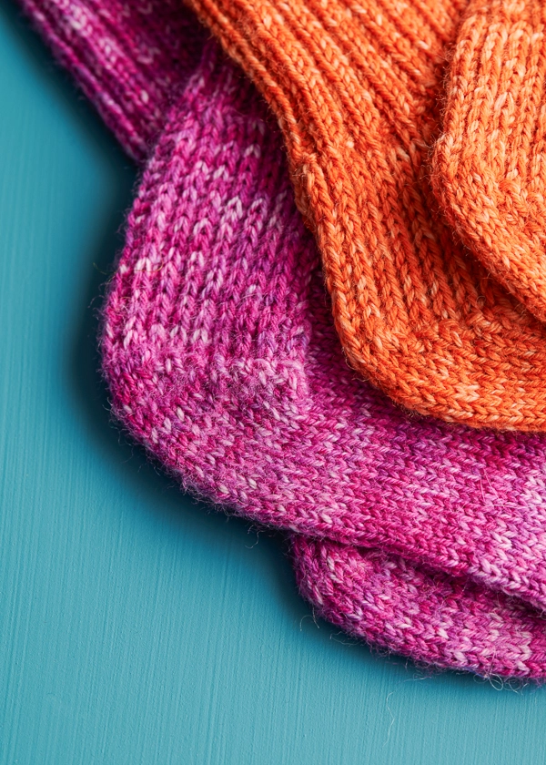 Perfect Fit Socks in Fine Print | Purl Soho