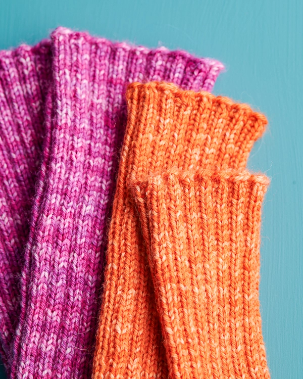 Perfect Fit Socks in Fine Print | Purl Soho
