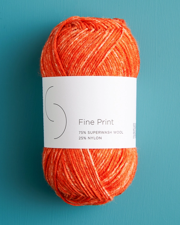 Perfect Fit Socks in Fine Print | Purl Soho