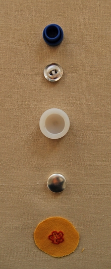 Embroidered Covered Buttons | Purl Soho