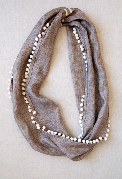 Long Pom Pom Cowl | Purl Soho