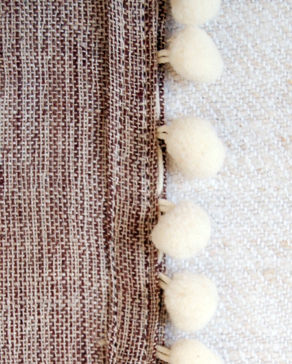 Long Pom Pom Cowl | Purl Soho