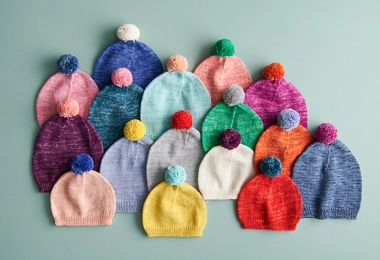 Baby Pom Pom Hat