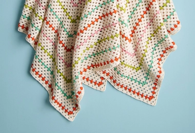 Boundless Granny Square Blanket
