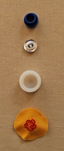 Embroidered Covered Buttons | Purl Soho