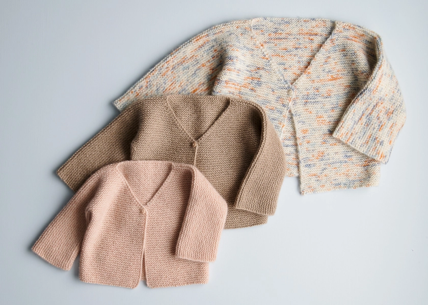 Simply The Best Cardigan for Babies + Toddlers in Pepper | Purl Soho