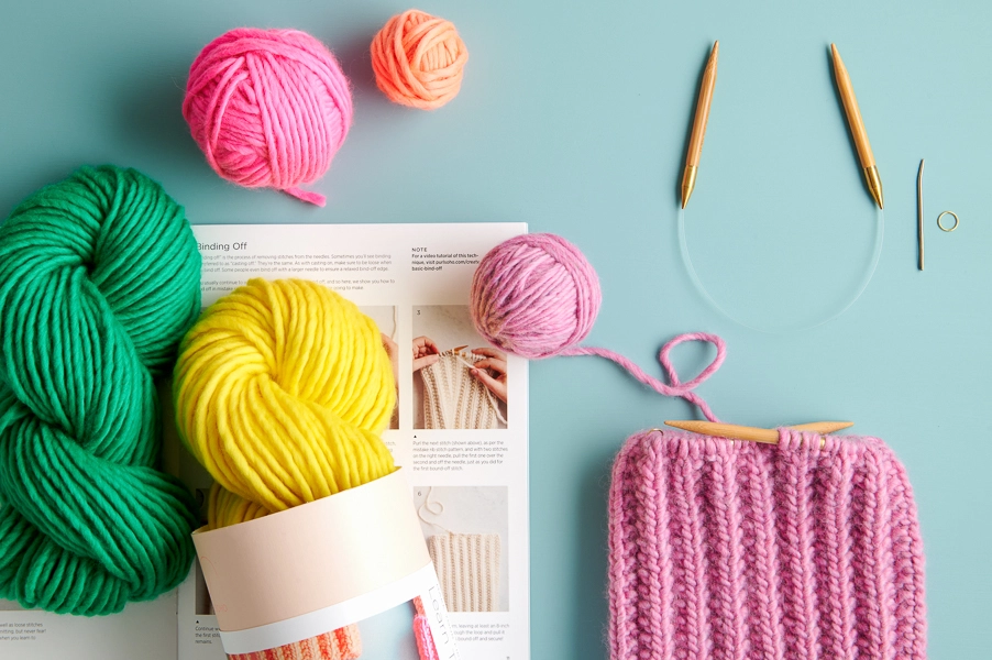 Learn To Knit A Cowl Kit | Purl Soho