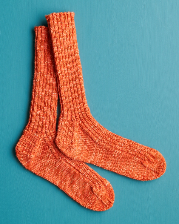 Perfect Fit Socks in Fine Print | Purl Soho