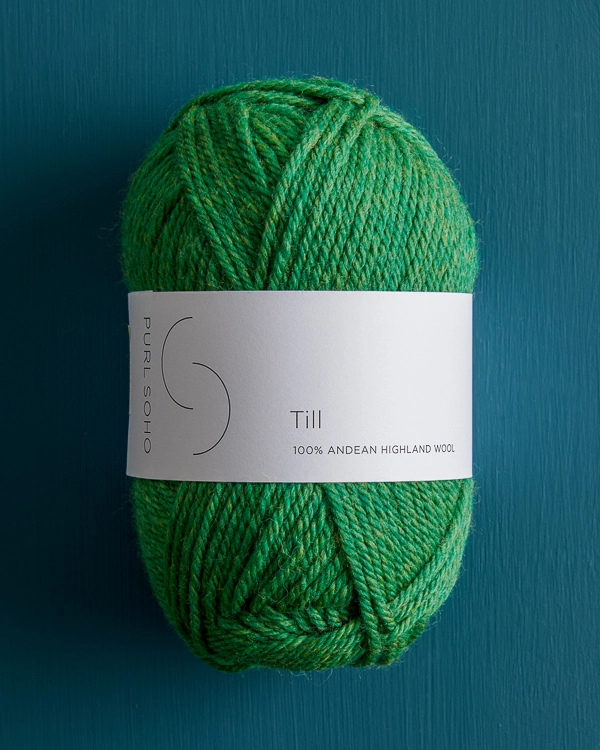 Big Brioche Turtleneck in Till | Purl Soho