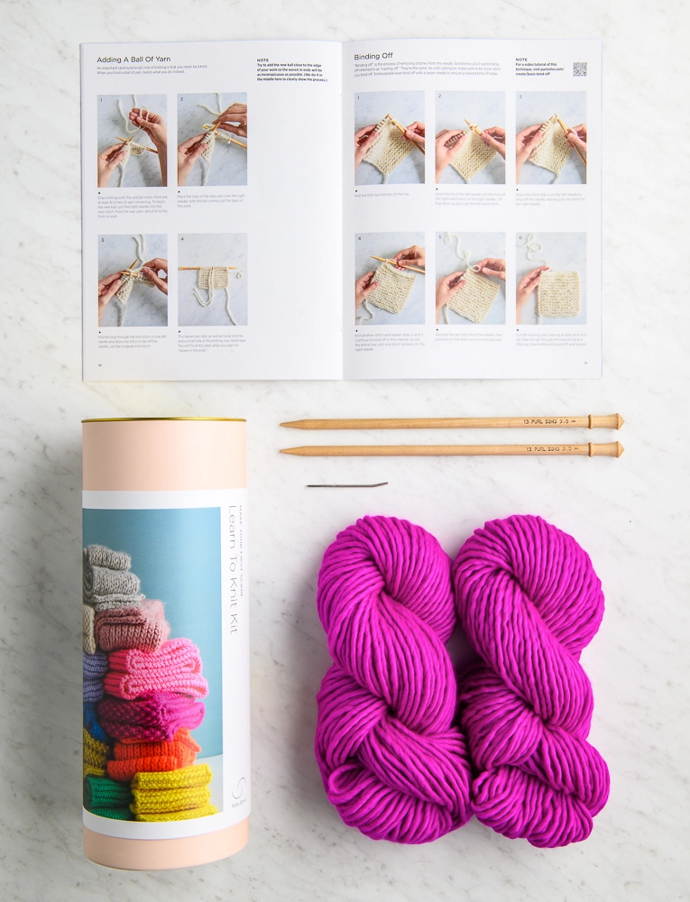 Learn To Knit Kit, Update | Purl Soho